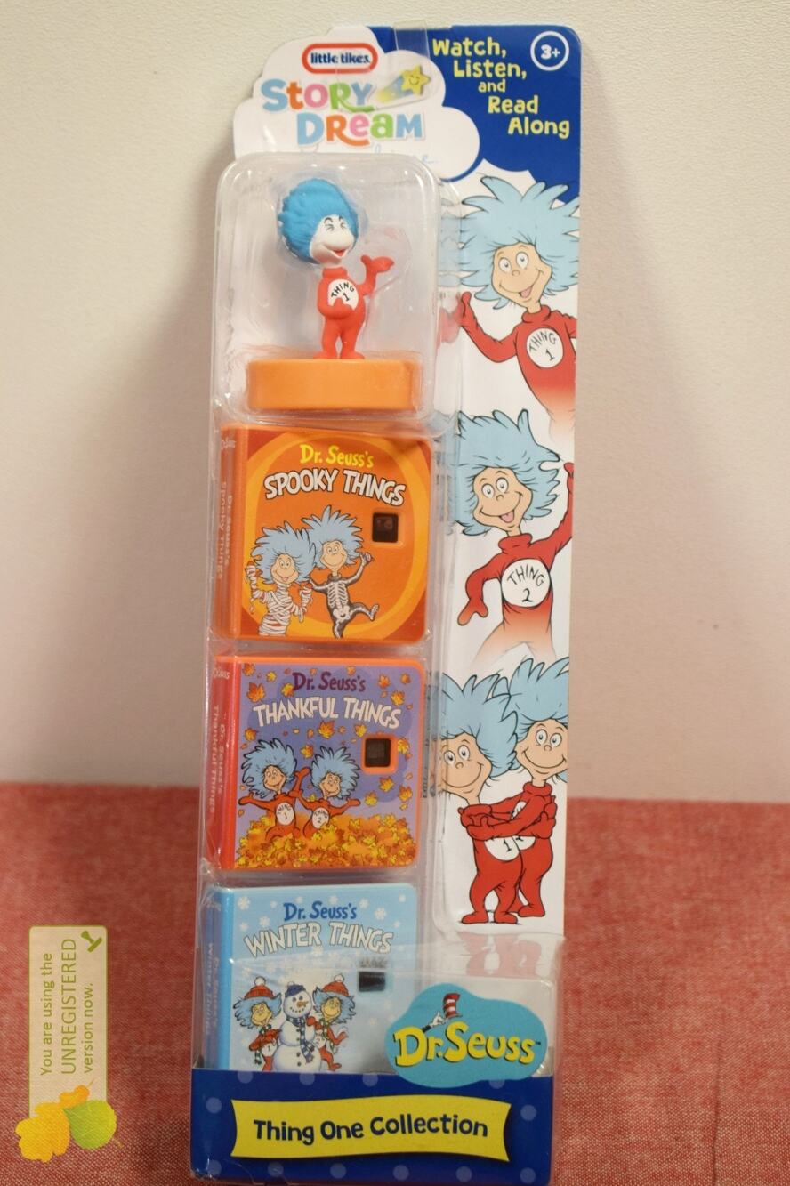 Little Tikes Story Dream Machine Dr. Seuss Thing 1 Collection Storytime